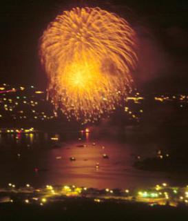 Fireworks, St. Thomas Harbor